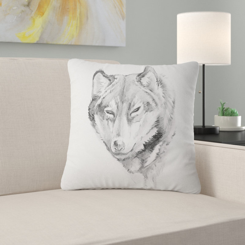 Coussin Animal Art, Rectangulaire, 12 po x 20 po