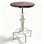 Table bistro industrielle 32,28 à 36,22 po