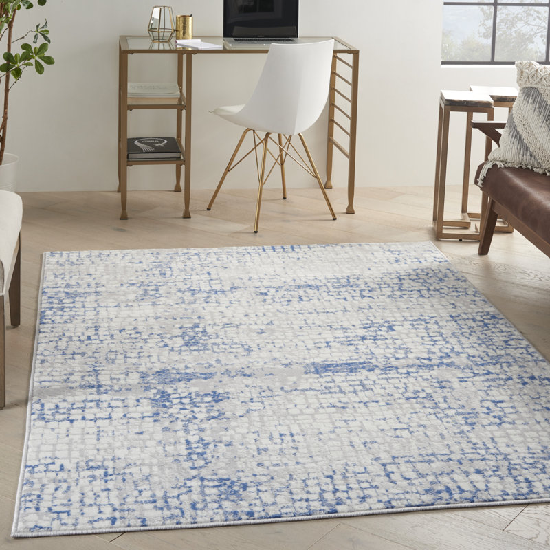 Abstract Indoor Rug, Rectangle 6' x 9'