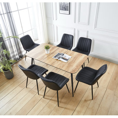 Mose 6 - Person Extendable Dining Set