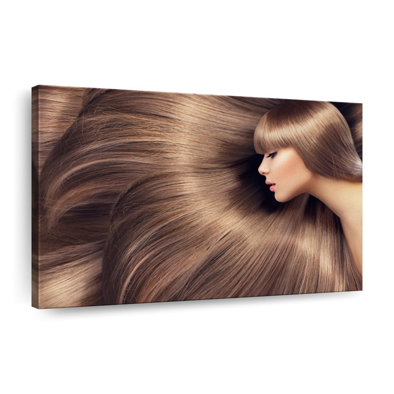 «Flowing Hair» - Impression sur toile tendue, H 24 po x l 36 po x P 1,25 po