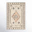 Moore Southwestern Hand Tufted Wool Peach/Dusty Pink/Ivory/Light Gray Area Rug-921180938