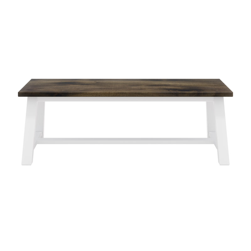 Banc en bois massif, Bois de grange