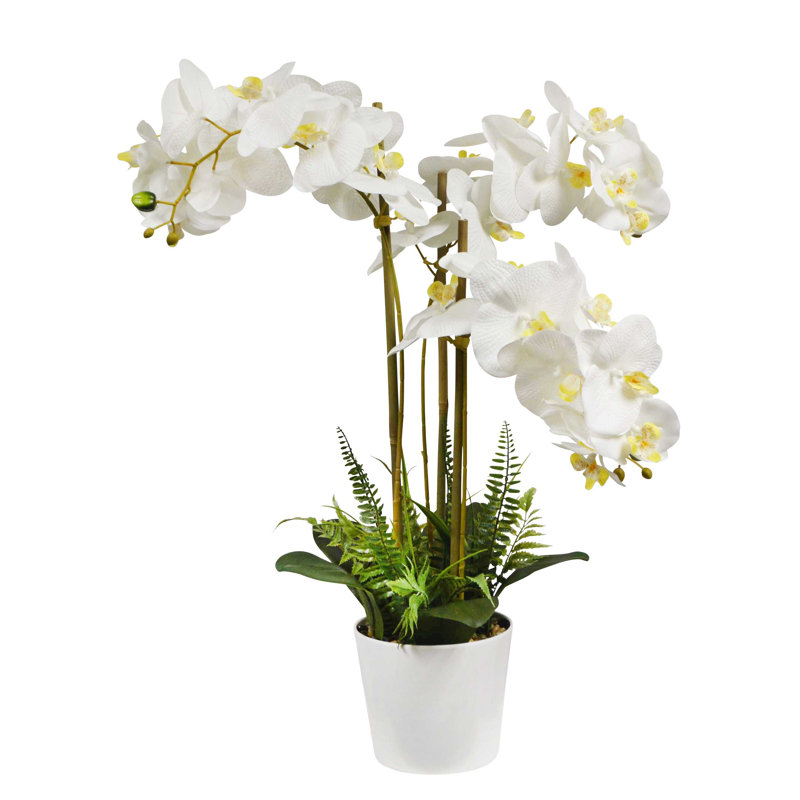 Arrangement floral orchidées Real Touch