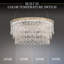 Pavona 1 Light Crystal LED Chandelier-1283761969