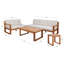 4 Piece Sectional Seating Group with Cushions-1500732091-1500732090