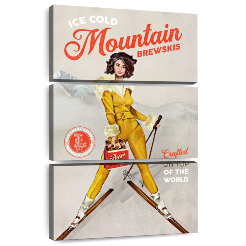 «Tergel Apres Ski Mountain Brewski», H 57 po x l 36 po
