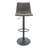 Maximilian Modern Adjustable Swivel Bar Stool – PU Leather Seat with Footrest & Iron Base – 360° Rotation, Counter & Bar Height Chair for Kitchen Island, Home Bar, Pub, Dining Room-320623919-306060261