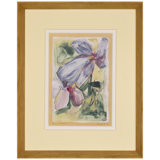 Blue Petals III Print