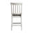 Jolin Two Tone Solid Wood Slat Back Side Chair