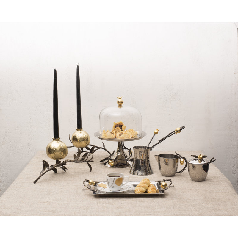 Pomegranate 2 Piece Coffee Serving Set