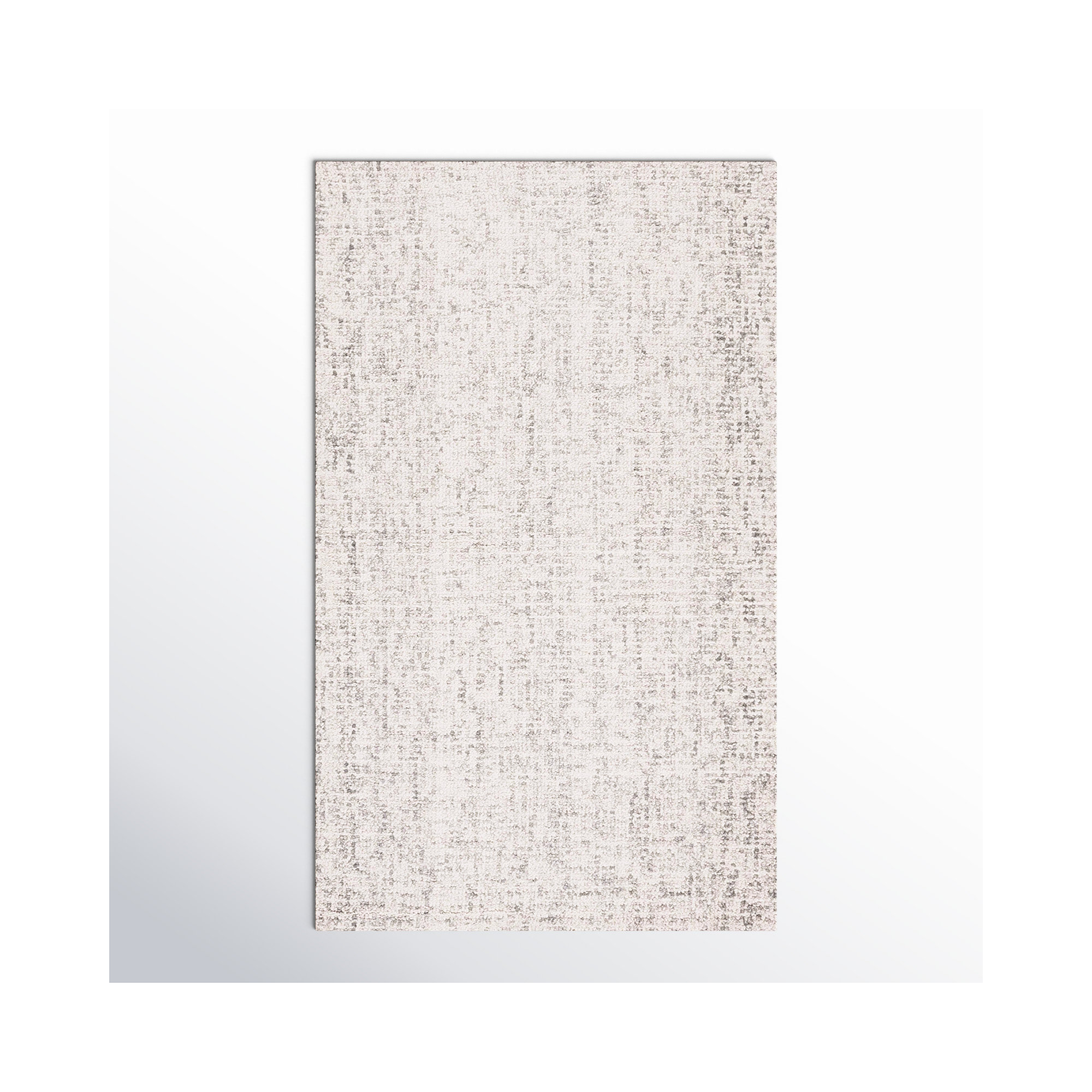 Evett Handmade Rug, Rectangle 4' x 6'