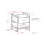 Moderne - Table de bout - Naturel