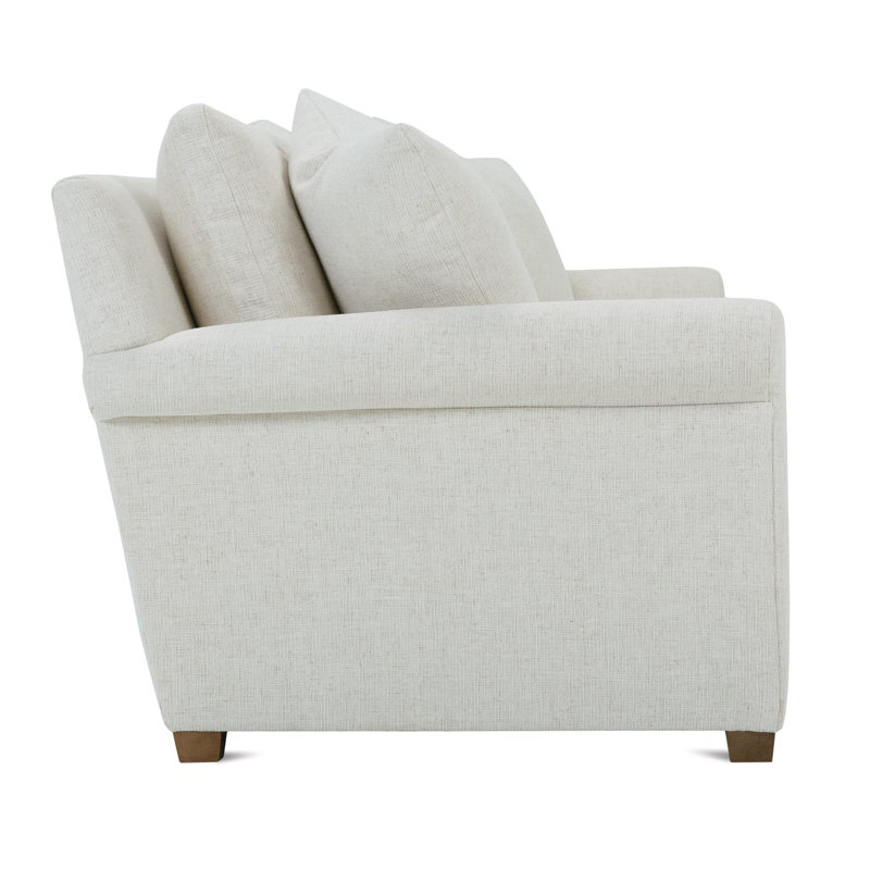 Freya Sofa, 36" H x 98" W x 39" D, Polyester Blend - White