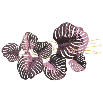 Handmade Plants & Flowers Wall Decor on Iron