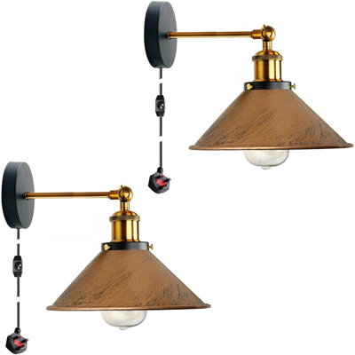 Plug-in Armed Sconce