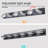 Polyfurniture 6 - Light Dimmable LED Bath Bar