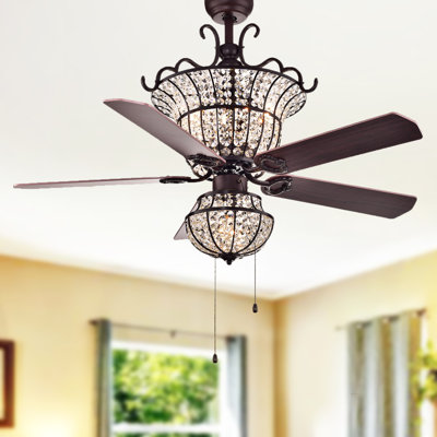 Drumcullen 52'' Ceiling Fan with Light Kit
