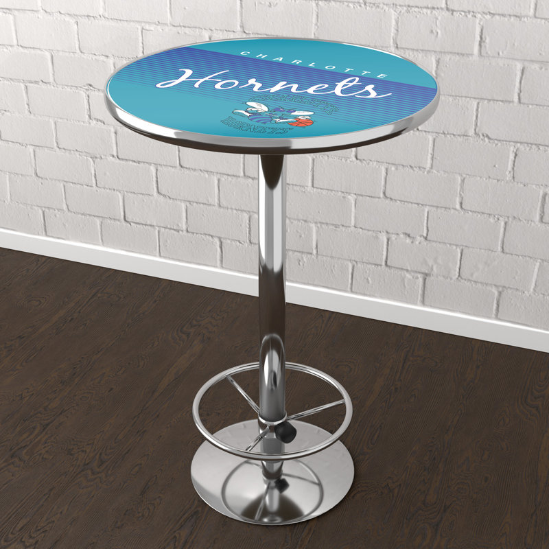 Round Metal Base Dining Table