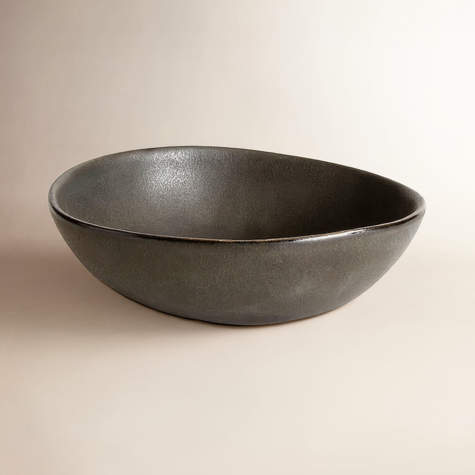 Ceramic Dining Bowl, Coffee