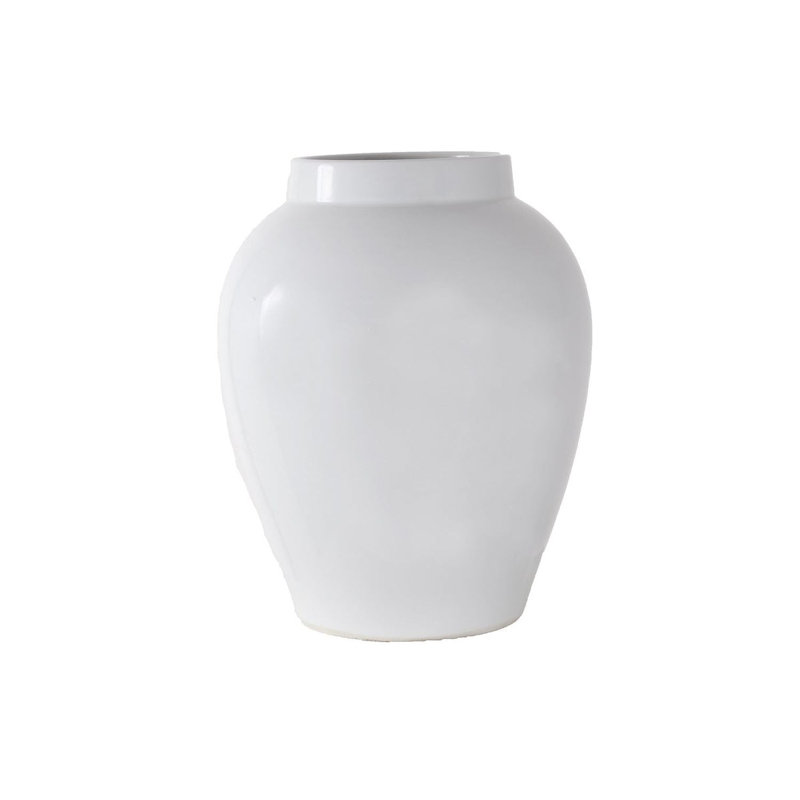 Handmade Ceramic / Porcelain Table Vase, White