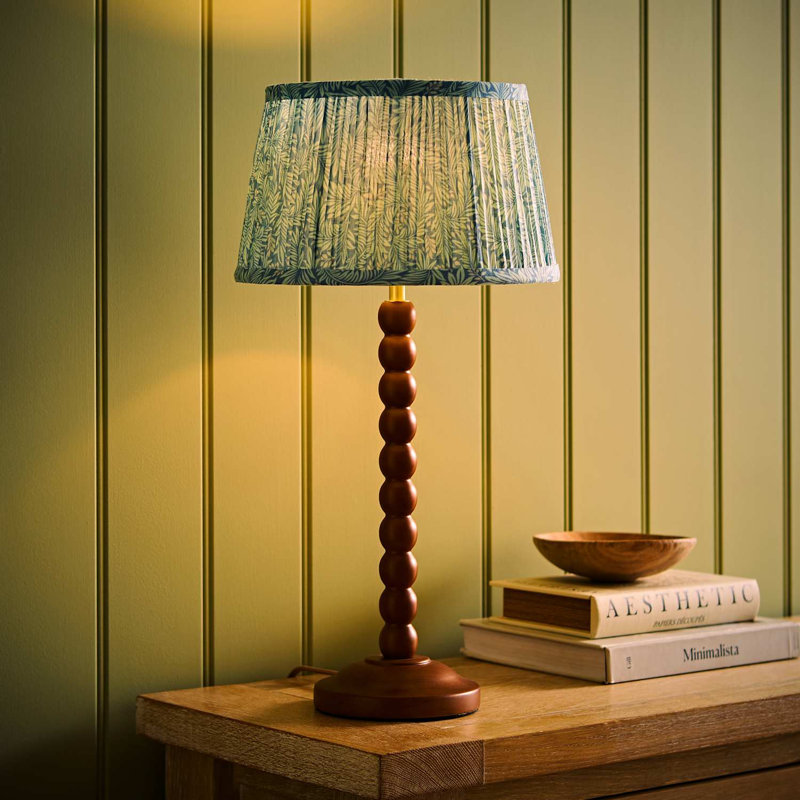 Herdis Wood Table Lamp, Brown