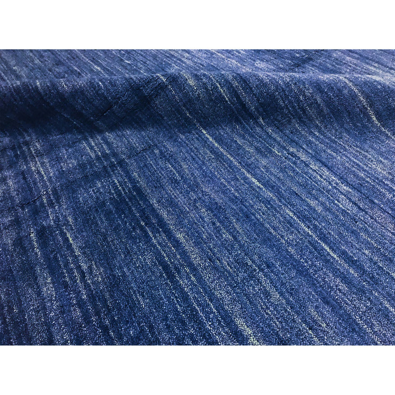 Area Rug in Dark Blue