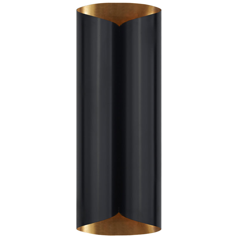 AERIN Selfoss Large Sconce, Black