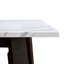 Table de salle à manger en marbre massif