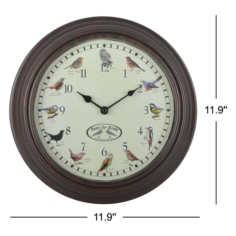 Horloge murale 8,75 po Amari