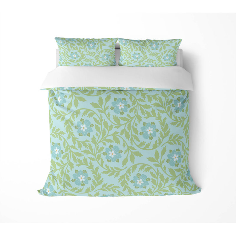 Ensemble d'édredon léger Gracey, Summer Blue, King Comforter
