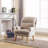Gesualdo Tufted Armchair and Ottoman-1755733677