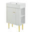[Armoire seulement] Meuble-lavabo de 21,6 po, blanc (lavabo non inclus) (SV000006AAE)