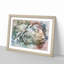 Wild Rhino in Abstract - Framed Print-55612073-55612075