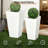 Flower Pots,2-Pack Outdoor Planter Set,With Drainage Holes, Durable & Stackable Plant Pot,For Outdoor And Indoor-1540239991