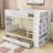 Aleiah Kids Twin Bunk Bed with Drawers-1270574570-1270574571