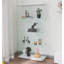 Vitrine lumineuse à deux portes avec vitrine et 4 tablettes-25832085
