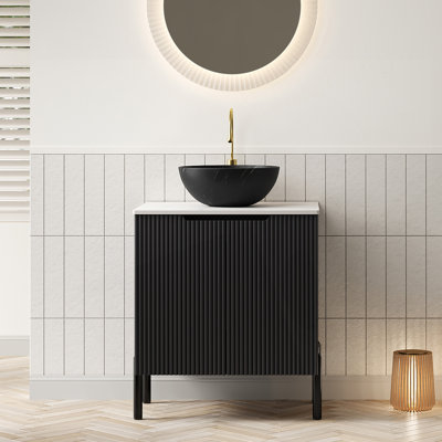 24" Bathroom Vanity With Sink