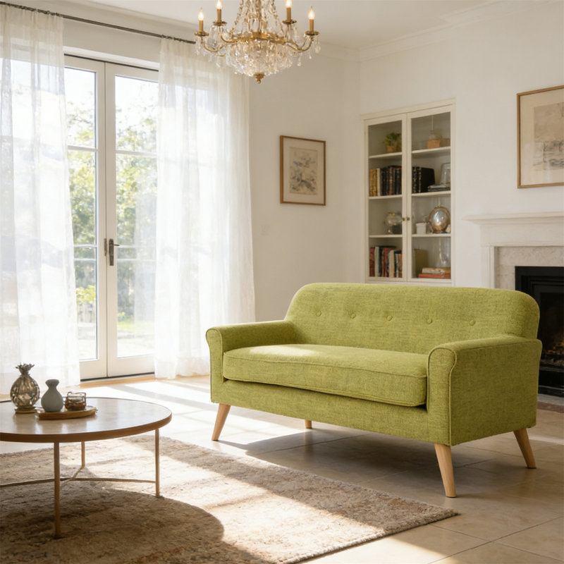 Causeuse, Vert pâle