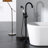 Triple Handle Floor Mounted Tub Filler With Handshower-50686045