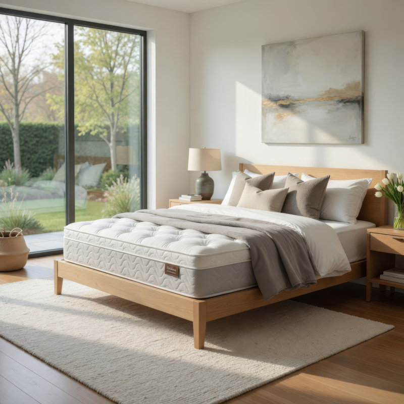 Armina Medium Memory Foam Mattress, Queen, 11"
