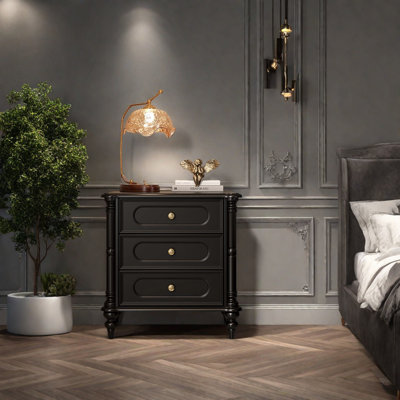 Armoire de rangement rétro pour chambre à coucher