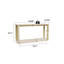 Console rectangulaire avec rangement pour le hall d'entrée et le salon-129757117