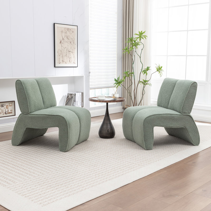 Chaise d'appoint Mathias, Vert