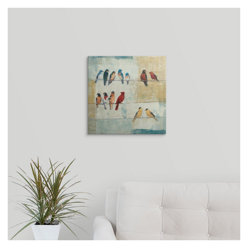 «The Usual Suspects» Aniel, reproduction d'art, H 35 po x l 35 po x P 1,5 po, Toile