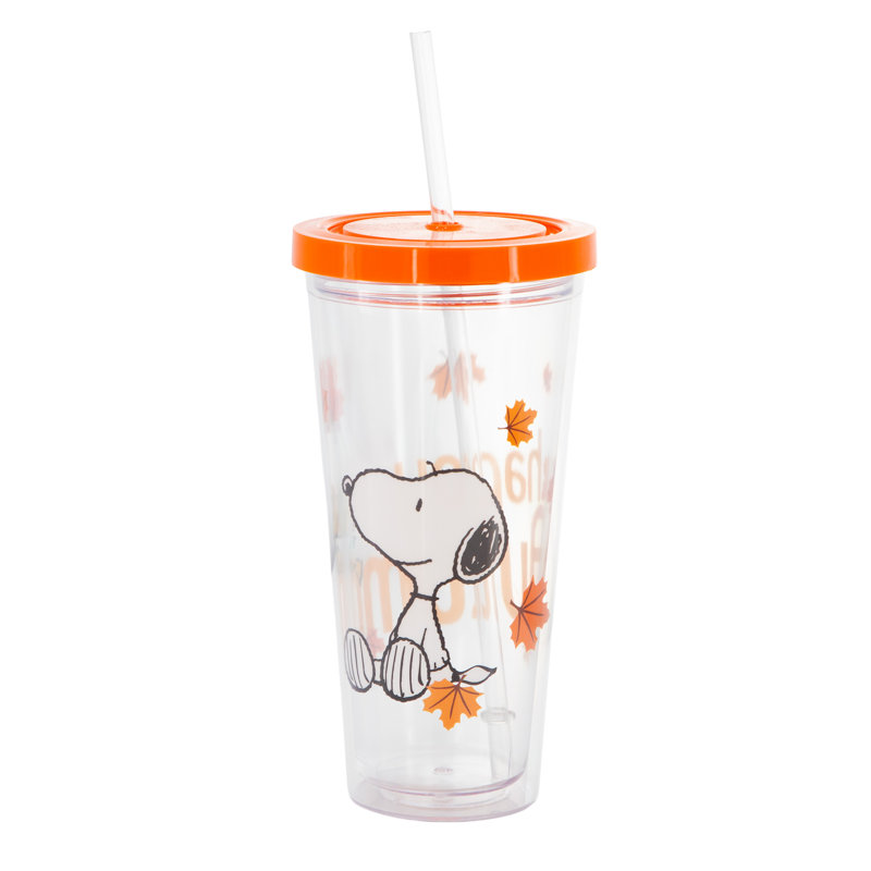 Gobelet en plastique transparent 24 onces Gibson Homewares Peanuts