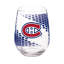 Ensemble de 2 verres à vin sans pied sous licence officielle NHL, 50 cl (17 oz).-1205338381