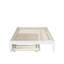 Lit plateforme robuste en bois massif avec lit gigogne Aayanna-448667738-447822416