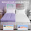 Surmatelas moelleux de 4 po pour dortoir et université, surmatelas respirant rafraîchissant avec sangles élastiques, certifié OEKO-TEX®-783352618