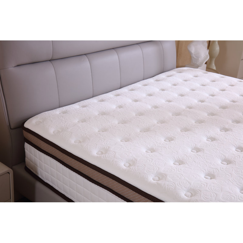 Matelas moyen en mousse viscoélastique gélifiée rafraîchissante avec charbon, Lit double, 12"